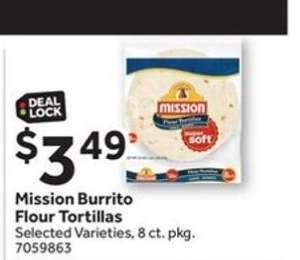 Mission Burrito Flour Tortillas