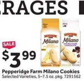 Pepperidge Farm Milano Cookies