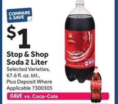 Stop & Shop Soda 2 Liter