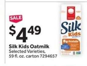 Silk Kids Oatmilk
