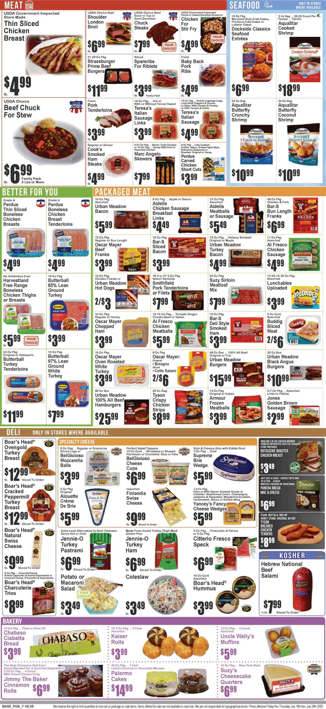 Key Food ad - 07/18/2025 - 07/24/2025. Page 7