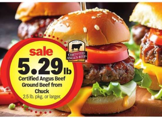 Certified Angus Beef Ground Beef from Chuck