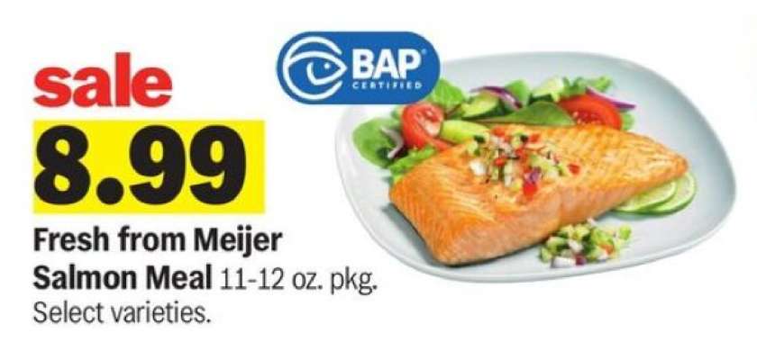 Fresh from Meijer Salmon Meal