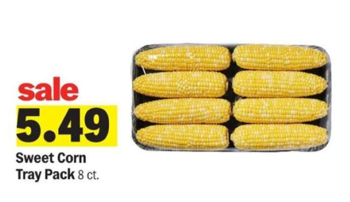 Sweet Corn Tray Pack