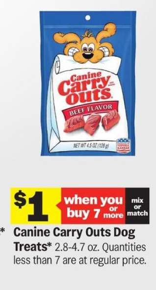 Canine Carry Outs Dog Treats