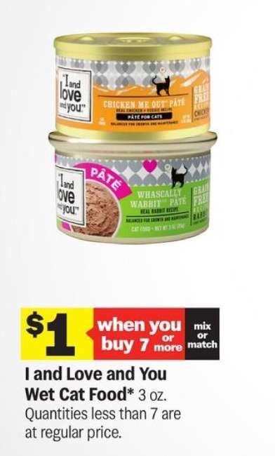 I and Love and You Wet Cat Food