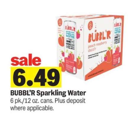 Bubbl'r sparkling water
