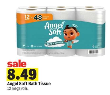 Angel Soft Bath Tissue
