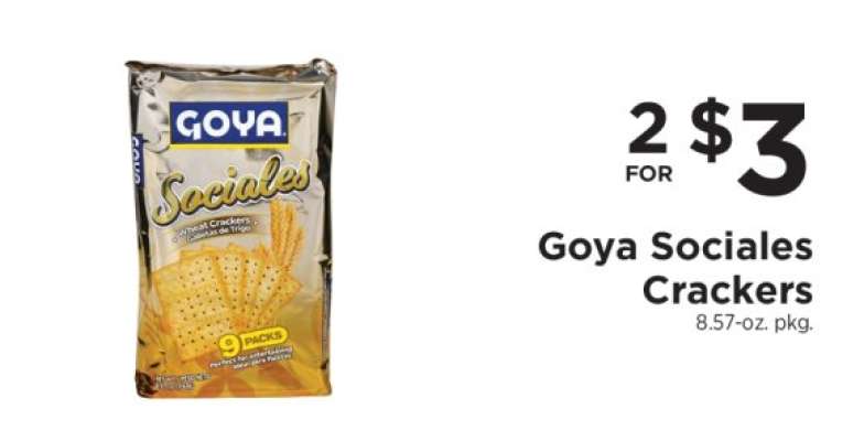 Goya Sociales Crackers