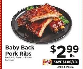 Baby Back Pork Ribs