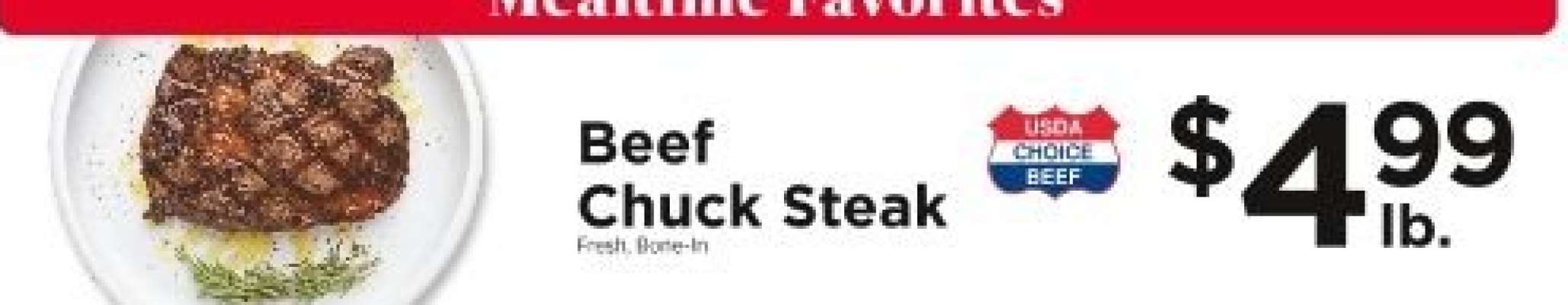 Beef Chuck Steak