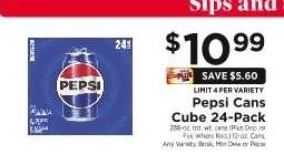 Pepsi Cans Cube 24-Pack