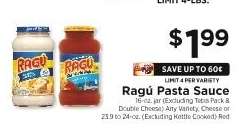 Ragú Pasta Sauce