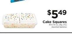 Cake Squares
