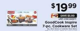 GoodCook Inspire 7-pc. Cookware Set