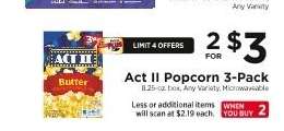 Act II Popcorn 3-Pack