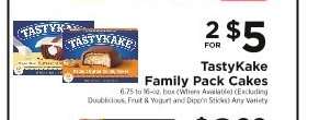 TastyKake Family Pack Cakes