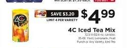 4C Iced Tea Mix