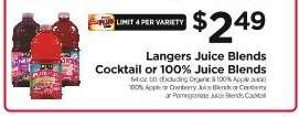 Langers Juice Blends