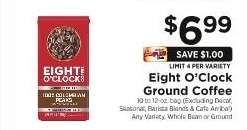 Eight O'Clock Ground Coffee