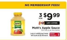 Mott's Apple Sauce