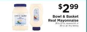 Bowl & Basket Real Mayonnaise