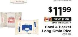 Bowl & Basket Long Grain Rice
