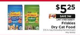 Friskies Dry Cat Food