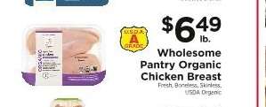 Wholesome Pantry Organic Chicken Breast