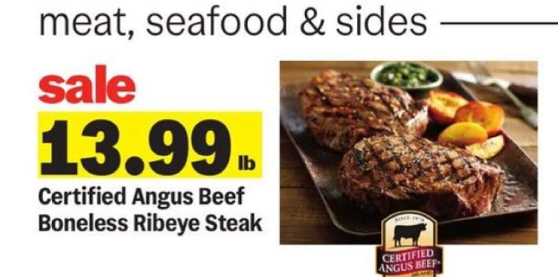 Certified Angus Beef Boneless Ribeye Steak