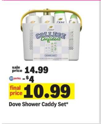 Dove Shower Caddy Set