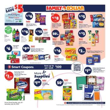 Family Dollar Flyer - 07/20/2025 - 07/26/2025.