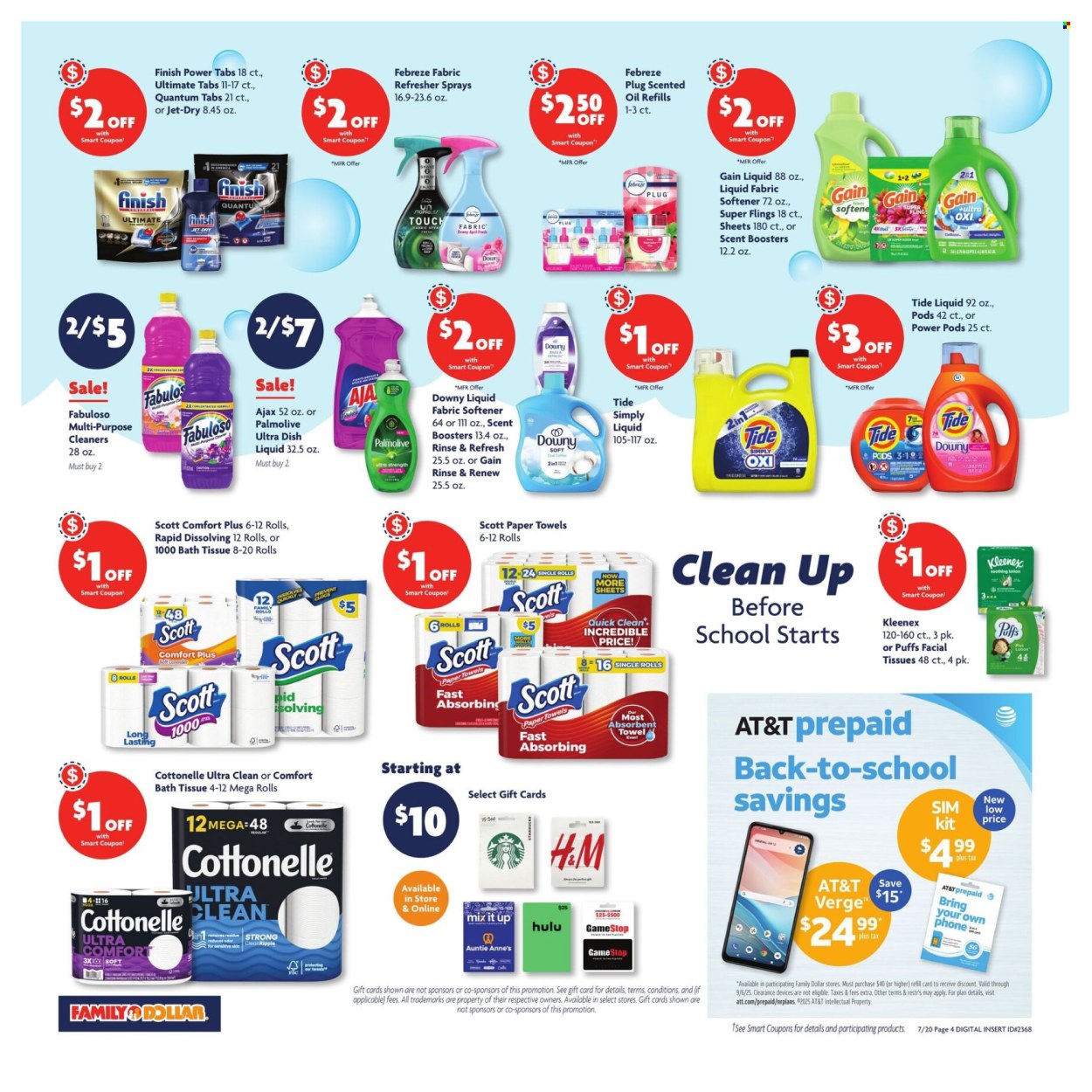 Family Dollar ad - 07/20/2025 - 07/26/2025. Page 5