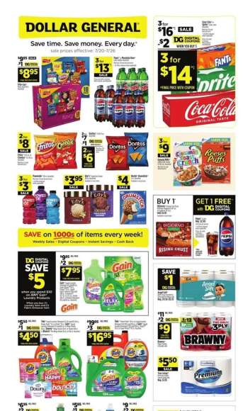 Dollar General Flyer - 07/20/2025 - 07/26/2025.