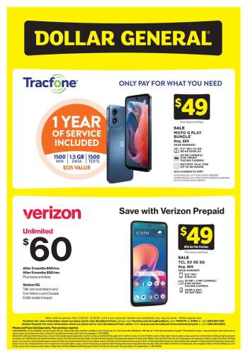Dollar General Flyer - 07/20/2025 - 08/16/2025.