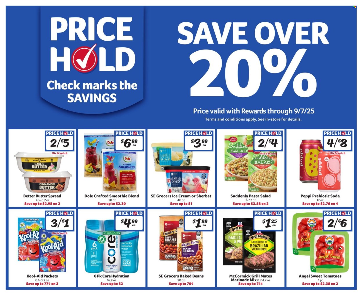 Winn Dixie ad - 07/23/2025 - 07/29/2025. Page 8
