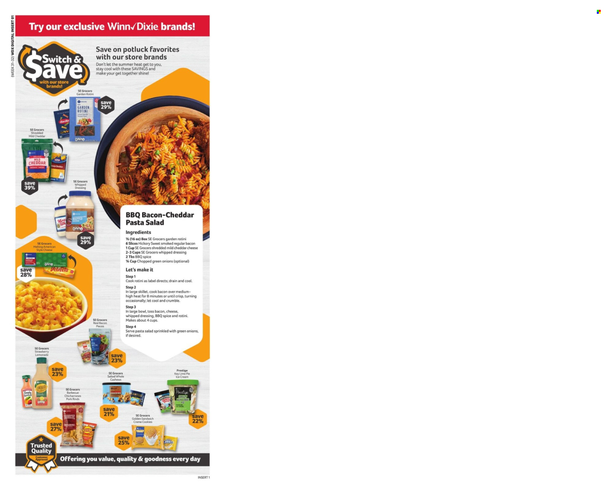 Winn Dixie ad - 07/23/2025 - 07/29/2025. Page 10