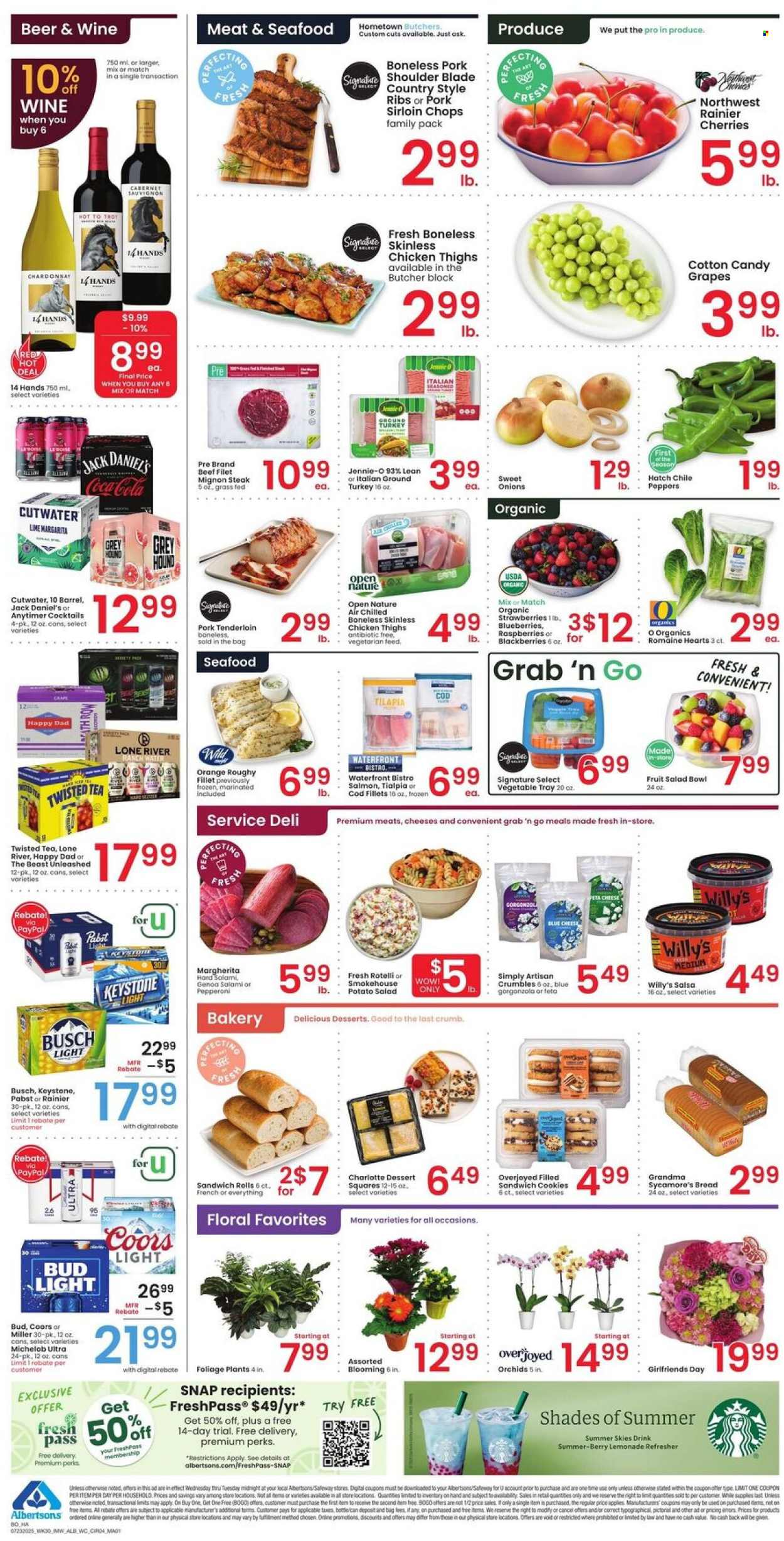 Albertsons ad - 07/23/2025 - 07/29/2025. Page 4