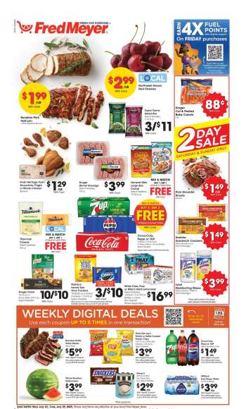 Fred Meyer Flyer - 07/23/2025 - 07/29/2025.