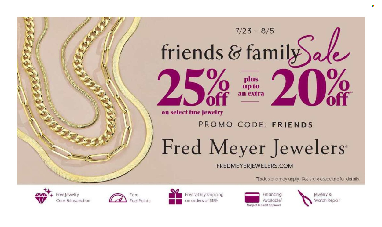 Fred Meyer ad - 07/23/2025 - 07/29/2025. Page 20