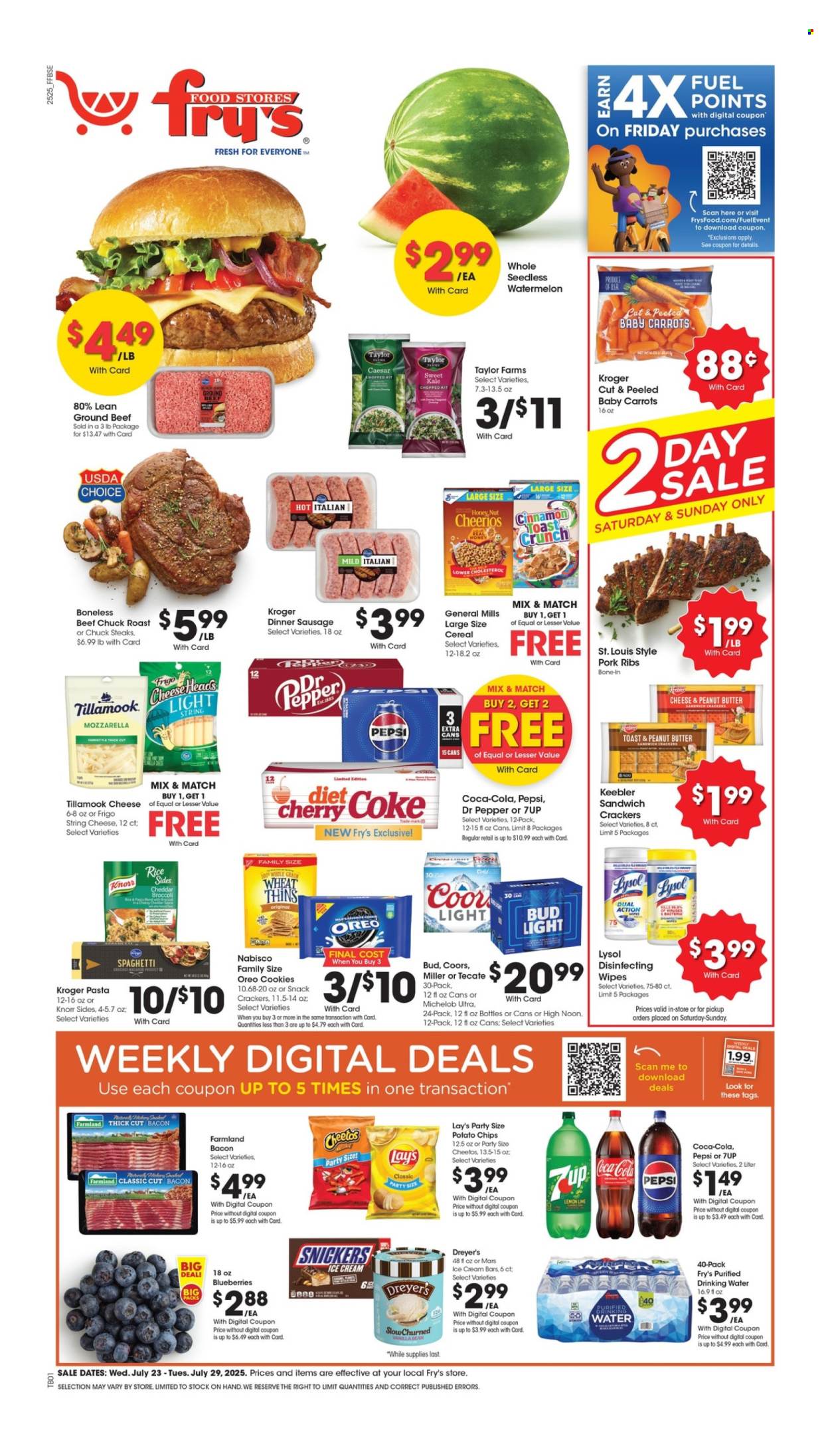 Fry’s ad - 07/23/2025 - 07/29/2025. Page 1
