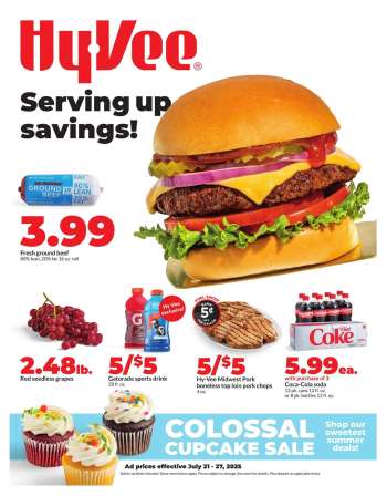 Hy-Vee Flyer - 07/21/2025 - 07/27/2025.