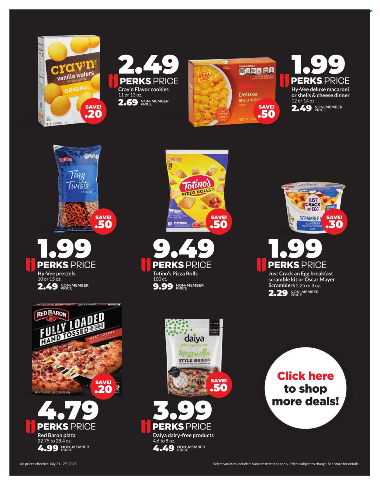 Hy-Vee ad - 07/21/2025 - 07/27/2025. Page 4