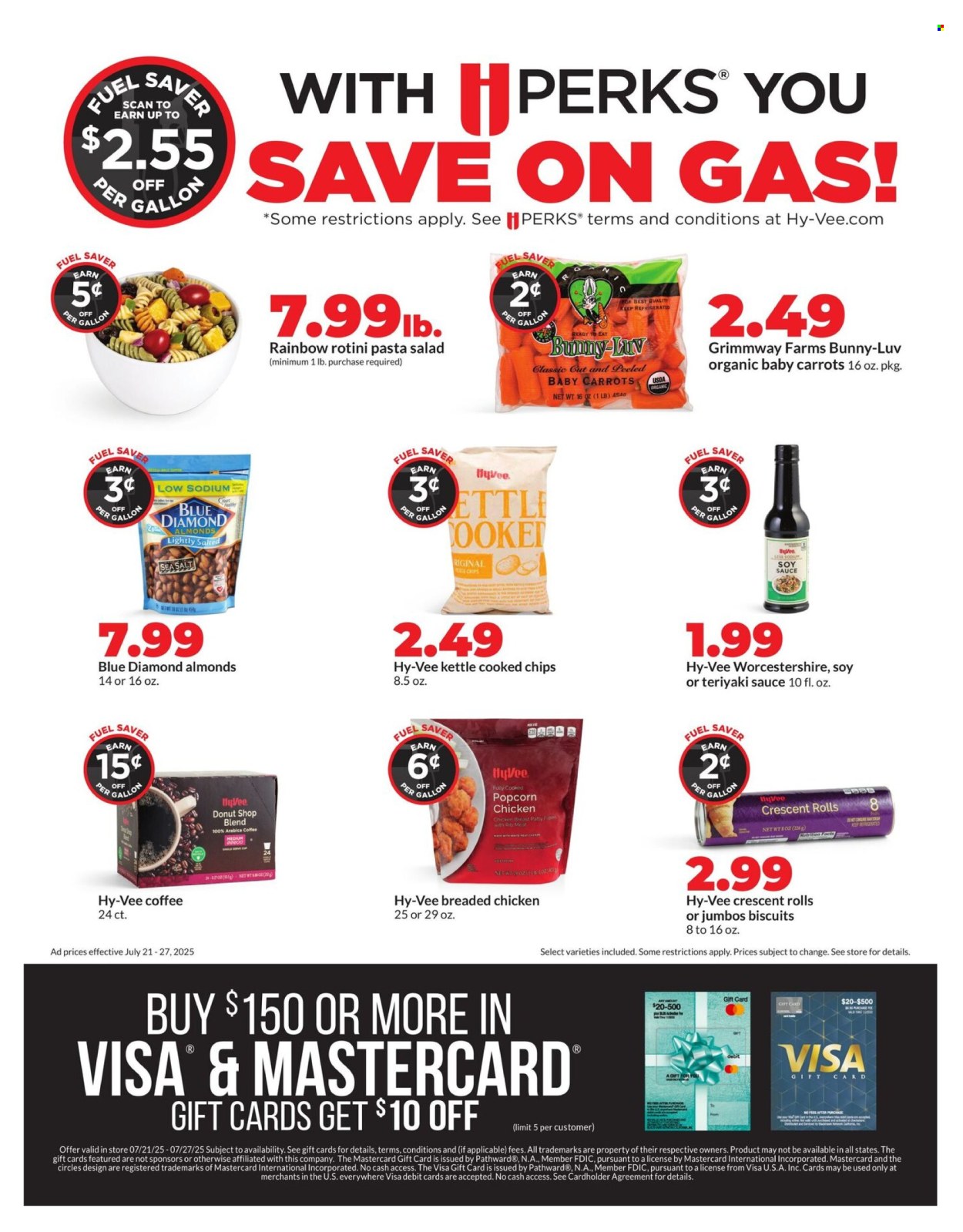 Hy-Vee ad - 07/21/2025 - 07/27/2025. Page 6