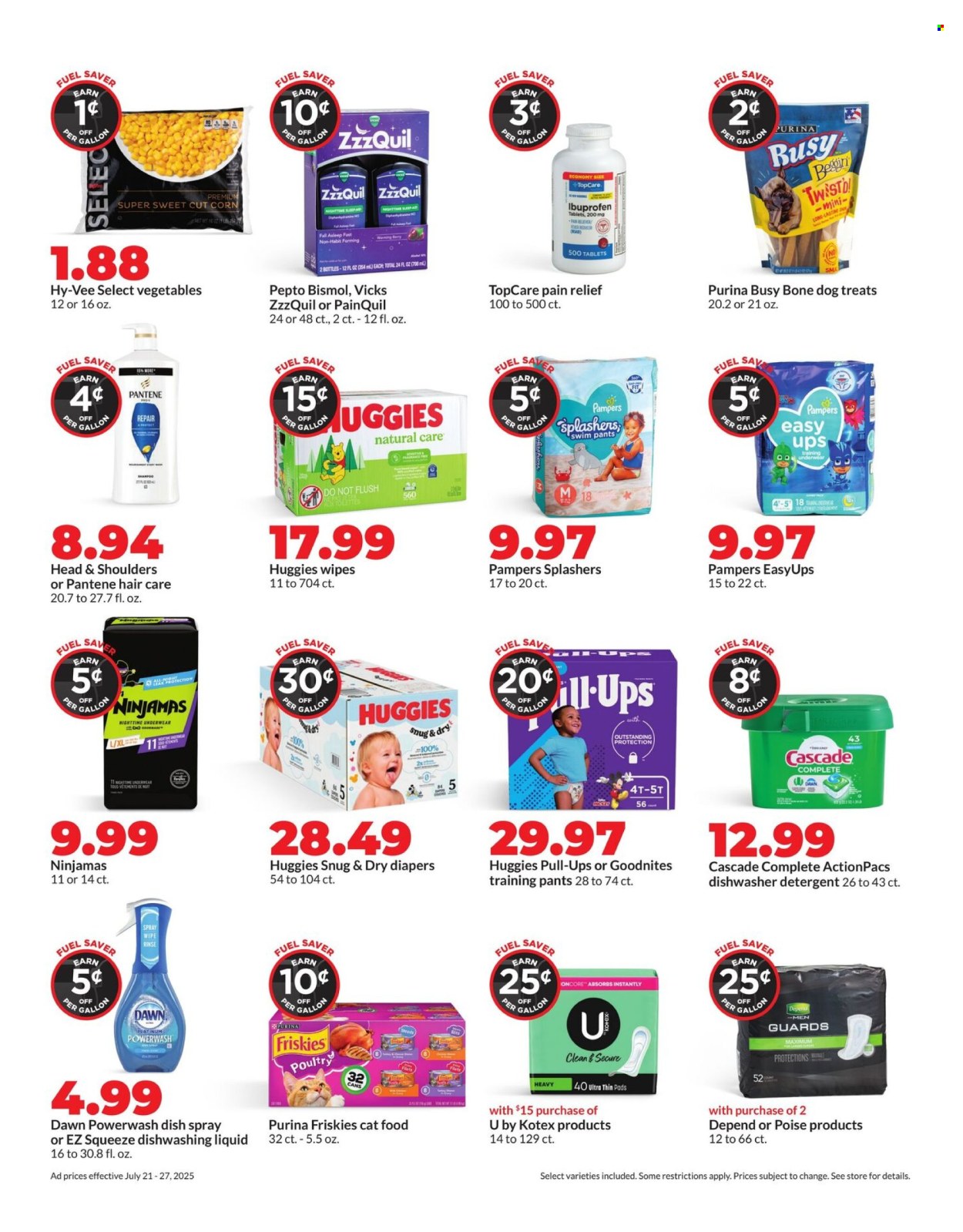 Hy-Vee ad - 07/21/2025 - 07/27/2025. Page 7