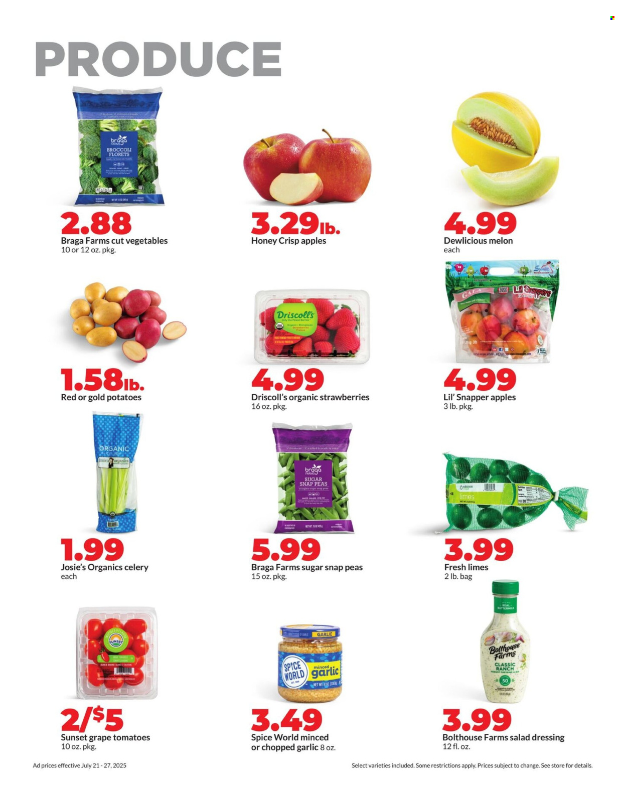 Hy-Vee ad - 07/21/2025 - 07/27/2025. Page 8