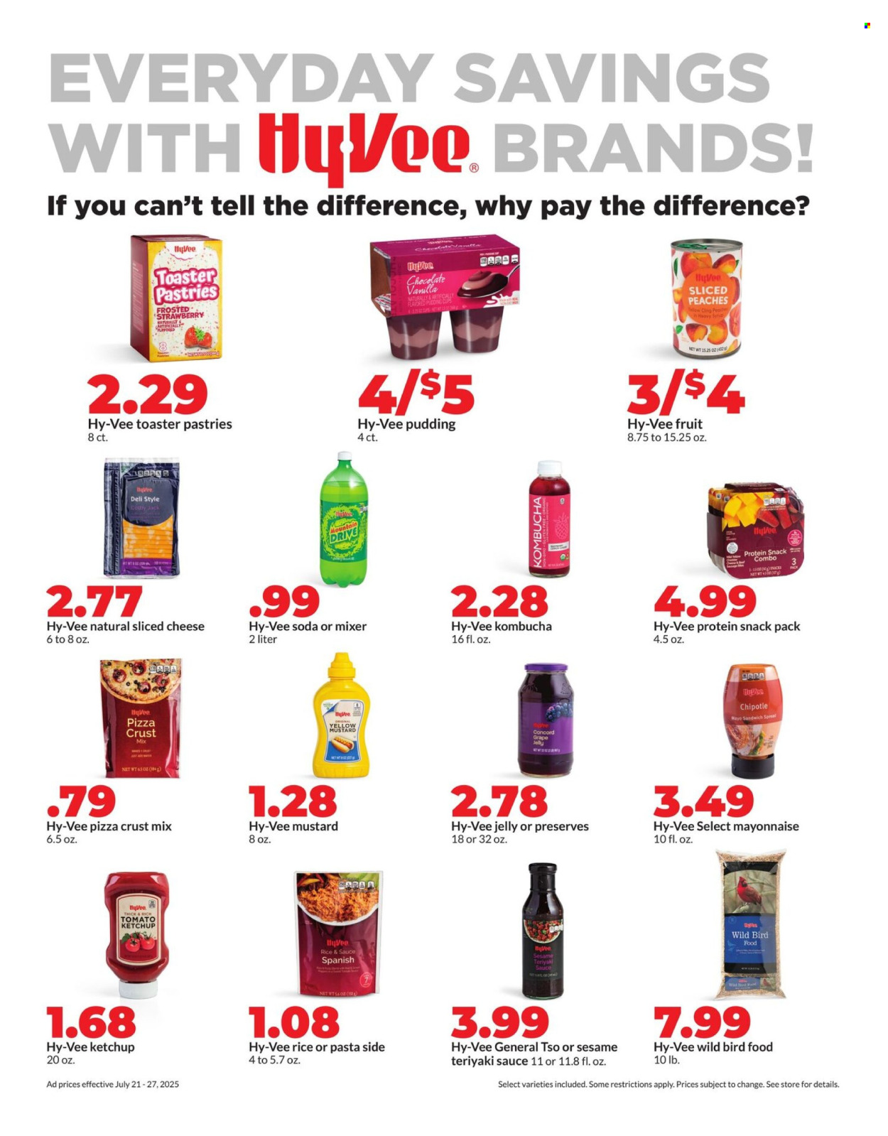 Hy-Vee ad - 07/21/2025 - 07/27/2025. Page 15