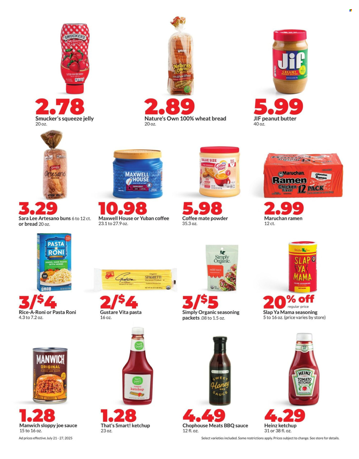 Hy-Vee ad - 07/21/2025 - 07/27/2025. Page 18