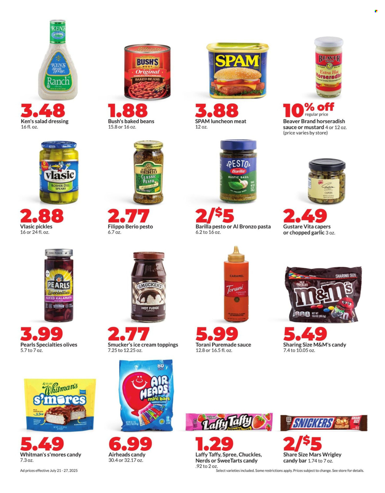 Hy-Vee ad - 07/21/2025 - 07/27/2025. Page 19