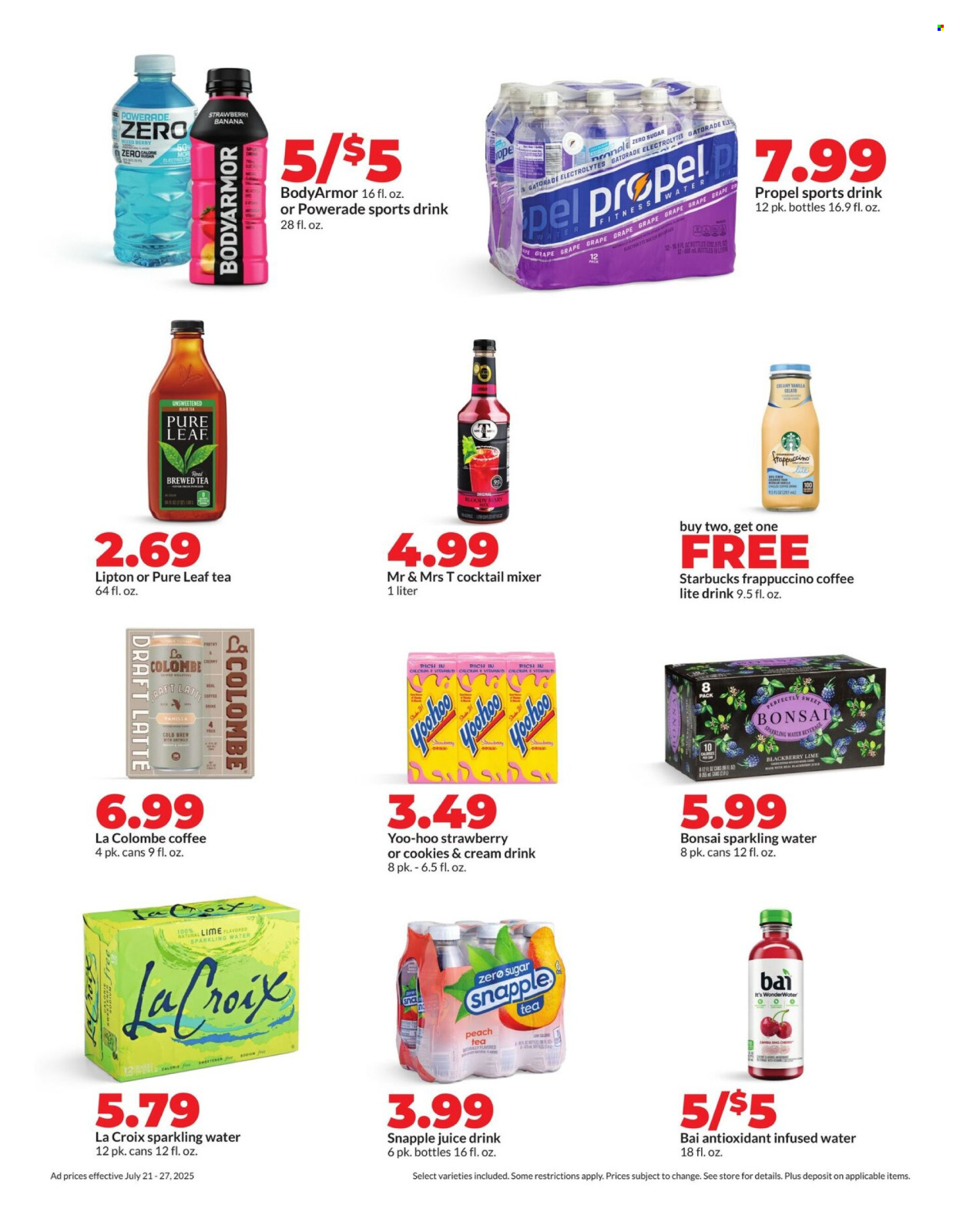 Hy-Vee ad - 07/21/2025 - 07/27/2025. Page 23
